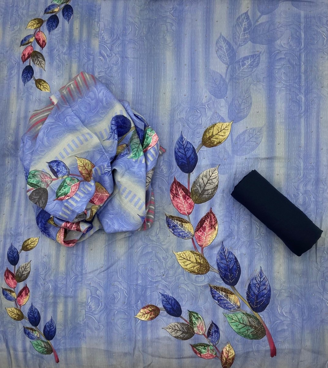 Winter Pashmina Suit Set - Yanchi