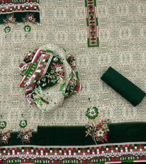 Winter Pashmina Suit Set - Yanchi