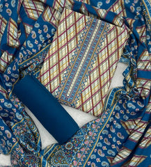 Zaira Winter Pashmina Suit Set - Yanchi