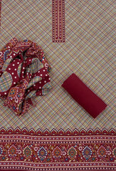 Zaira Winter Pashmina Suit Set - Yanchi