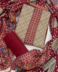 Zaira Winter Pashmina Suit Set - Yanchi