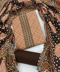 Zaira Winter Pashmina Suit Set - Yanchi