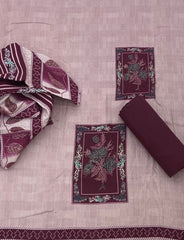 Zaira Winter Pashmina Suit Set - Yanchi