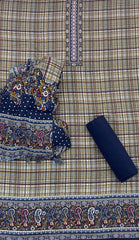 Zaira Winter Pashmina Suit Set - Yanchi